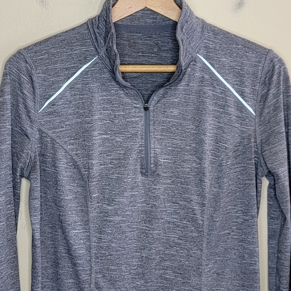 Xersion | Gray Quarter Zip Pullover - Picture 6 of 6